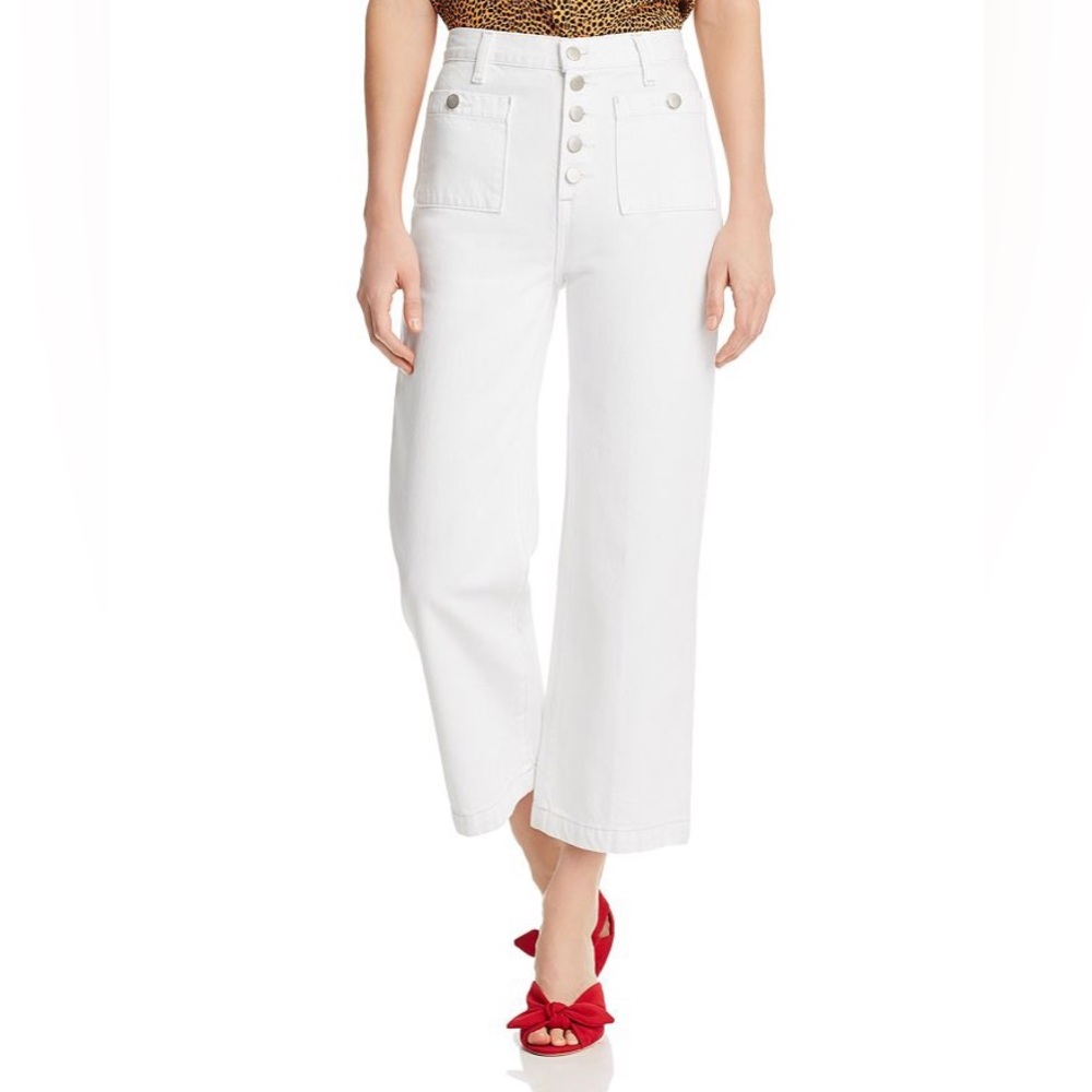 Sold - J Brand wide leg crop